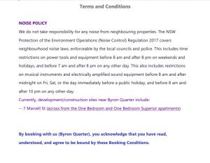 Byron Quarter Apartments - Location and Accessibility