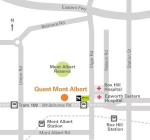 Quest Mont Albert - Booking and Check-in/Check-out
