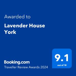 Lavender House York Review