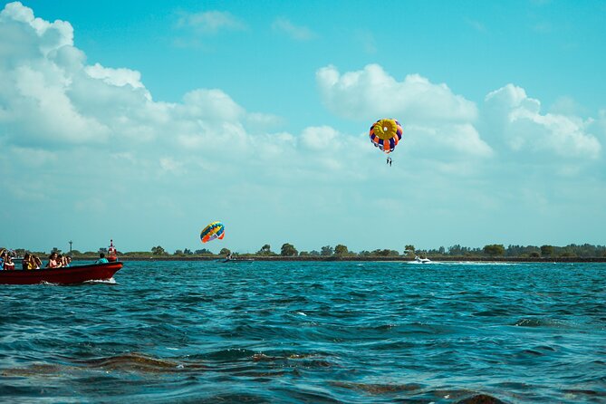 Parasailing in San Andres Island