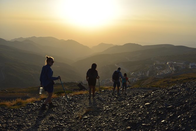 Sunset at 2,500m in Sierra Nevada