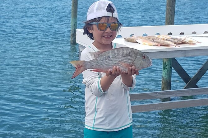 1/2 Day Morning Reef/Bottom Fishing Charter on Shady Grady - Inclusions