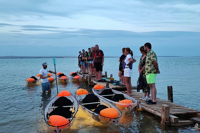 1-Hour Night Transparent Kayak Tour in Privlaka