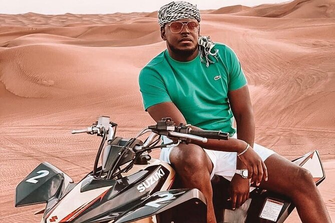 1-Hour Quad Biking Tour With Transfer From Dubai