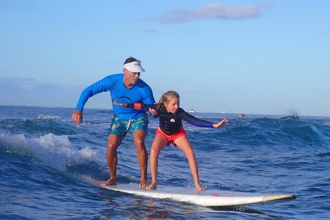 2 Hours Private Kids Surfing Lessons