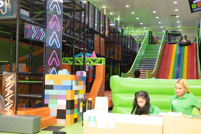 2 Hours Trampoline, Playground, Rope Park and Game Card 1200 Baht