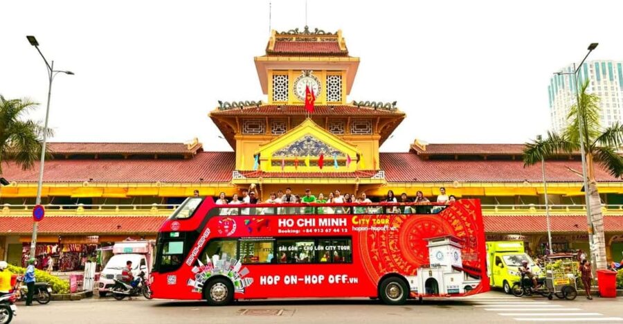 24H-SAIGON-CHO LON CITY TOUR - HOP ON - HOP OFF BUS