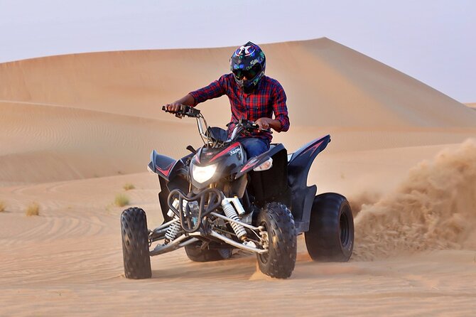 30 Minutes Private Quad Bike Ride in Desert