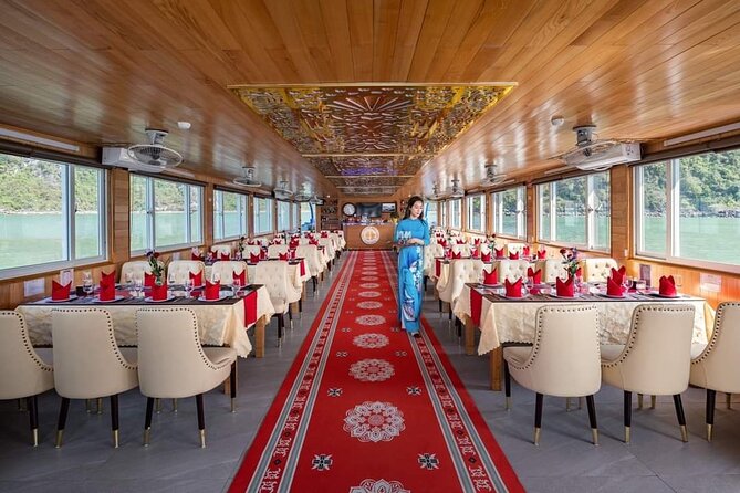 6 Hours Sailing on Dragon King Cruise From Halong With Transfer