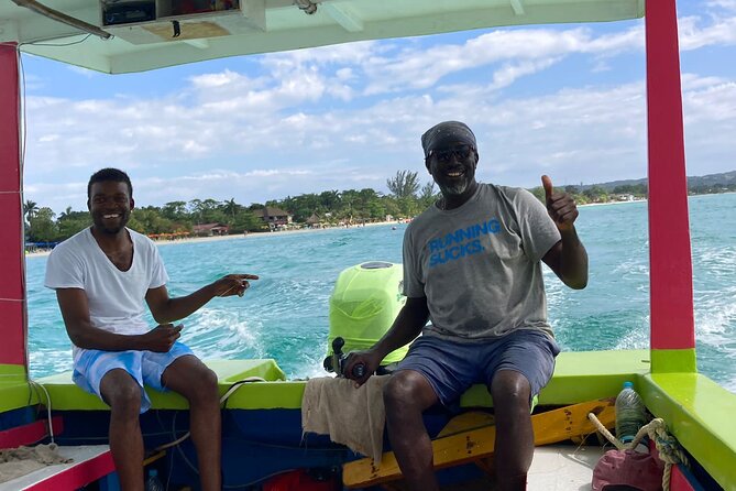 7 Miles Beach in Negril: Snorkeling, Boat Ride and Rick's Cafe