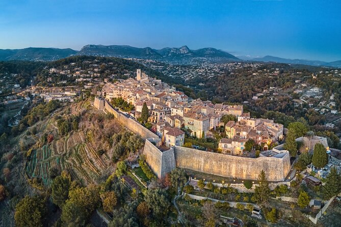 7h Sightseeing Excursion: Visit Saint Paul, Antibes, Cannes.