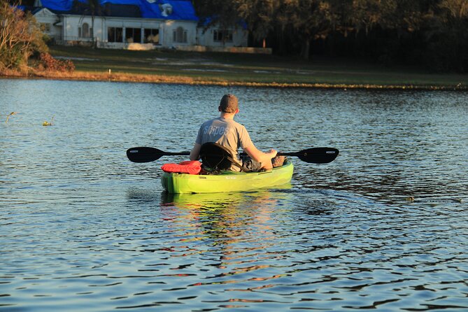 90-Minute Sunset Paddle at Secret Lake Guided Kayak Tour in Casselberry