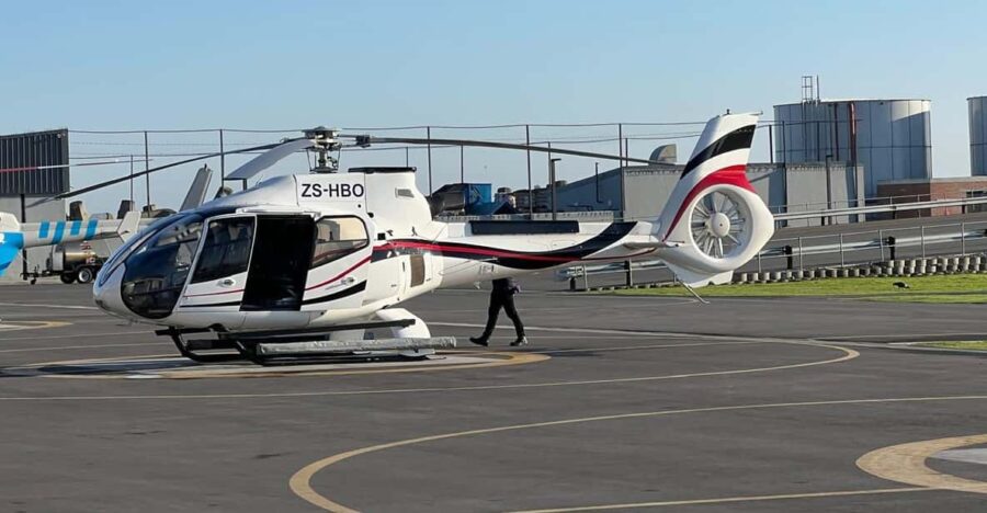 A 20 Minute Helicopter Tour of the Durbanville Wine Region