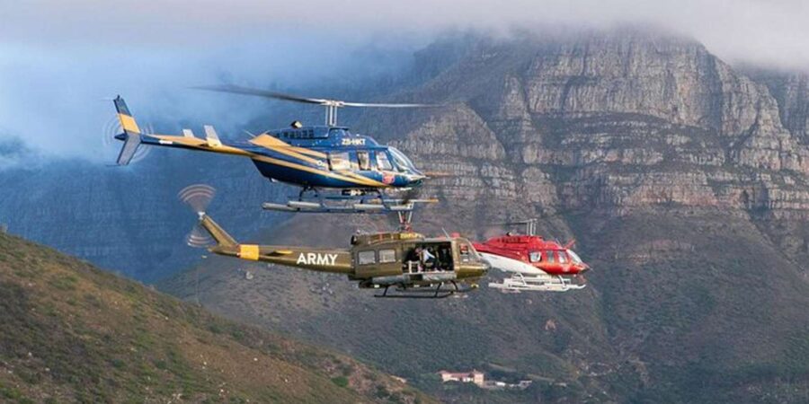 A 24-Minute Helicopter Tour of Two Oceans Half Peninsula