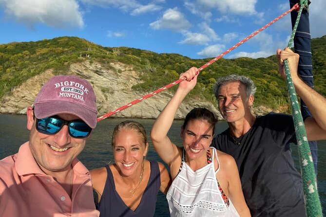 Afternoon in a Private Sailing Boat in the Tayrona Park