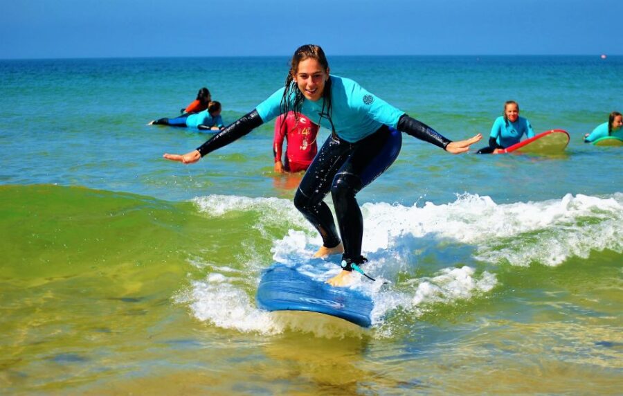 Albufeira: Surfing Lesson at Galé Beach - Overview