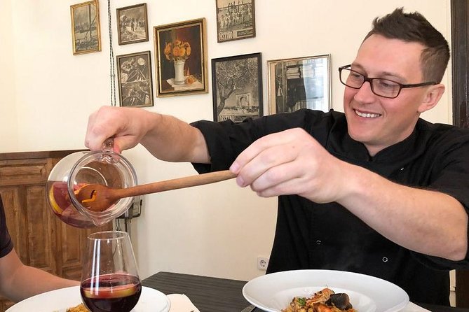 An Interactive Market Tour and Fun Paella Class in Barcelona