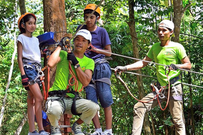 Aonang Fiore Zip Line Adventure in Krabi