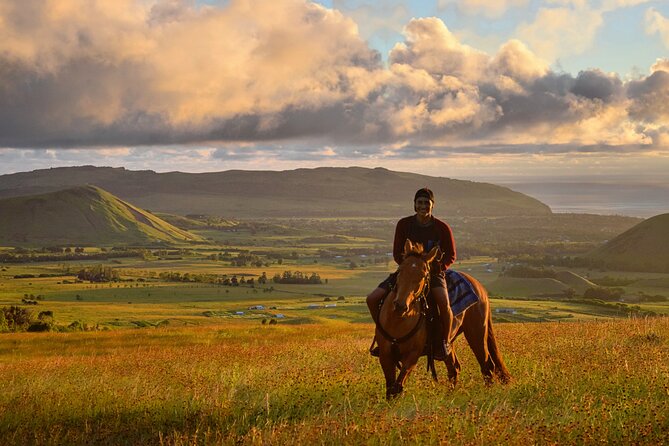 Archaeological Horseback Riding off the Tourist Routes in Rapa Nui