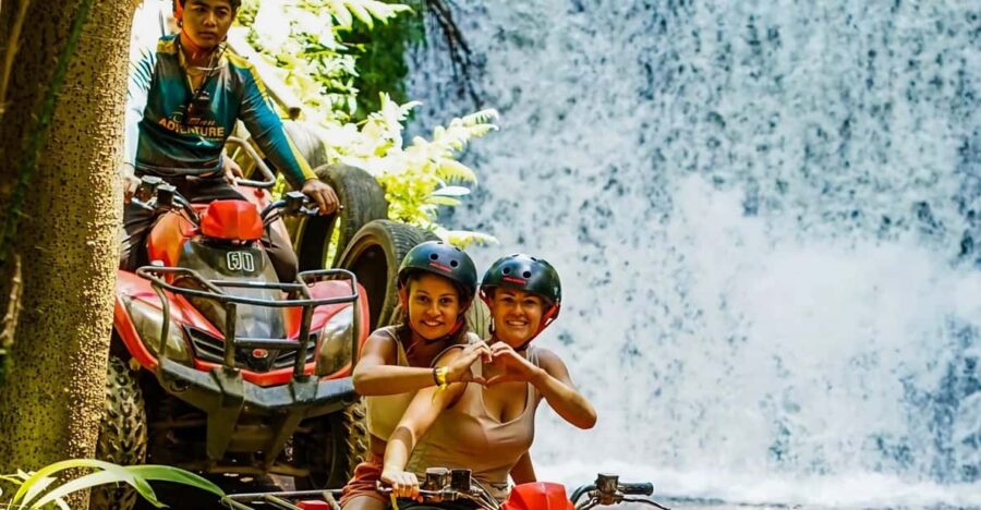 Bali: ATV Quad Bike With Waterfall, Mudy,River,Tunnel Track