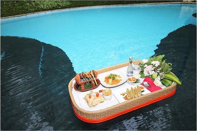 Bali Floating Pool Lunch at Beach View Restaurant Nusa Dua