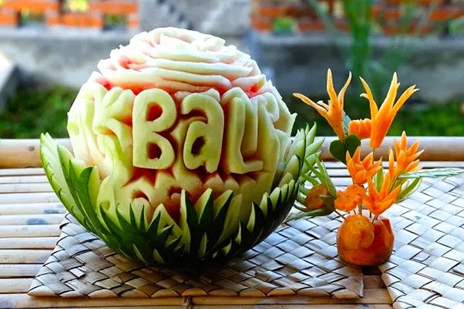 Bali Fruit Carving Class