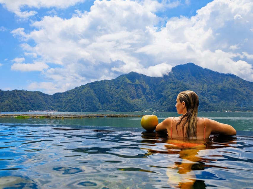 Bali: Kintamani Highlight. Hot Spring, Waterfall and Swing.