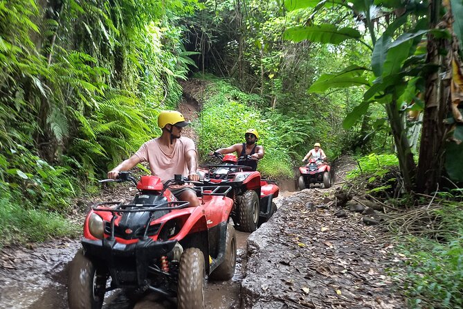 Bali Quad Bike Gorilla Cave & Ubud White Water Rafting With Lunch