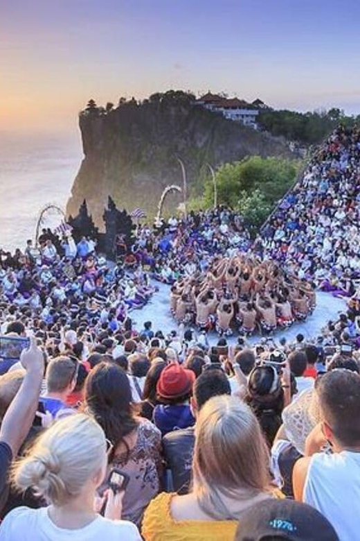Bali : Uluwatu Temple, Kecak Dance and Beaches Private Tour