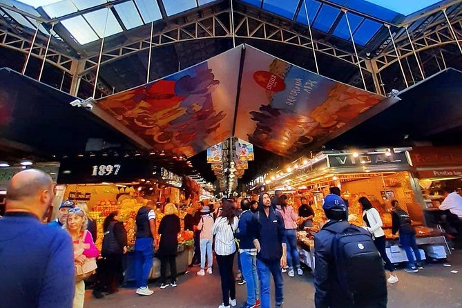 Barcelona : Paella Cooking Experience Boqueria Market Exclusive Tour - Cooking Class and Paella Preparation
