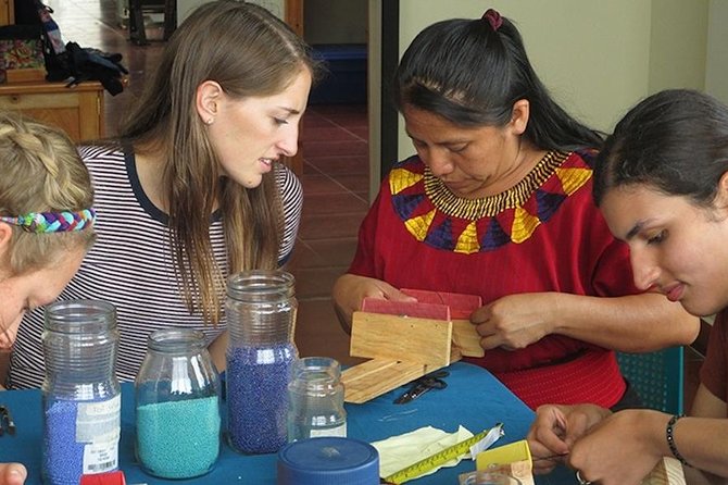 Beading Class and Tour a Non-Profit Vocational Training Center a Fun Cultural Sharing Experience