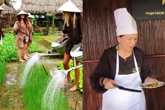 Become a Farmer at Tra Que Vegetable Village Included Cooking Class and Foot Massage