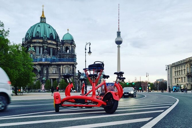 Beer Bike & Party Bike Highlights Berlin City Tour Including Pick-Up - Tour Overview
