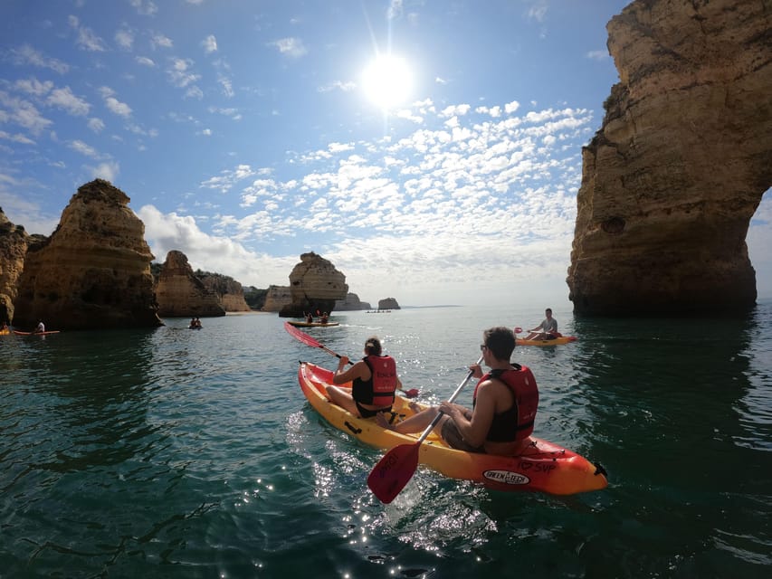 Benagil: 1:30hour Kayak Rental With Private Parking