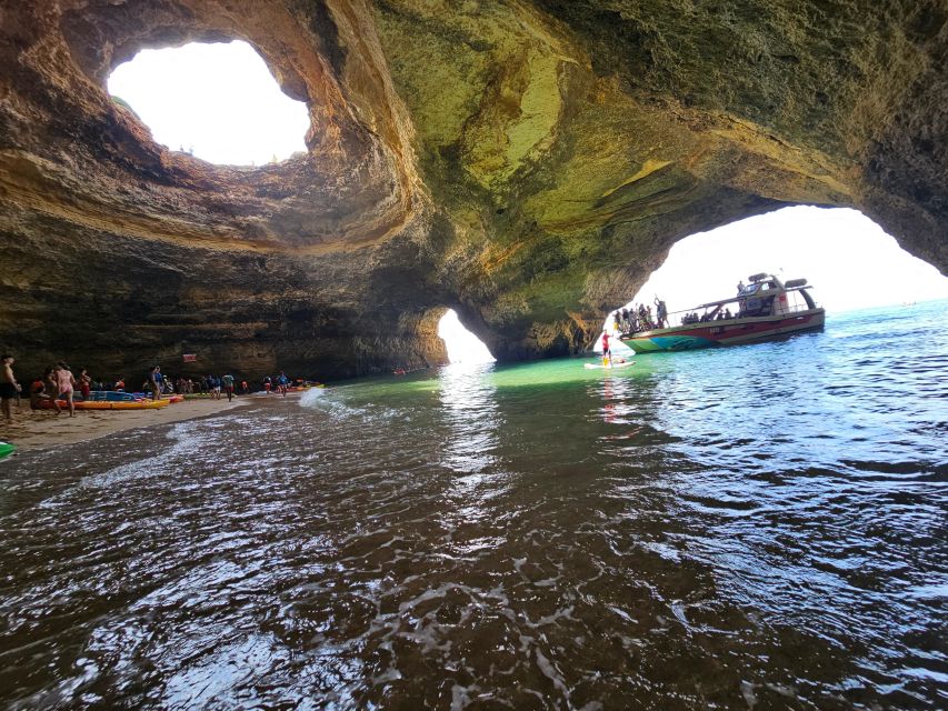 Benagil Beach: Kayak Rental With Caves and Cliffs