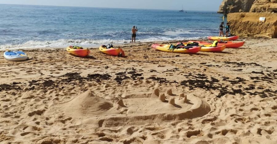 Benagil Beach: Kayak Rental With Safety Gear