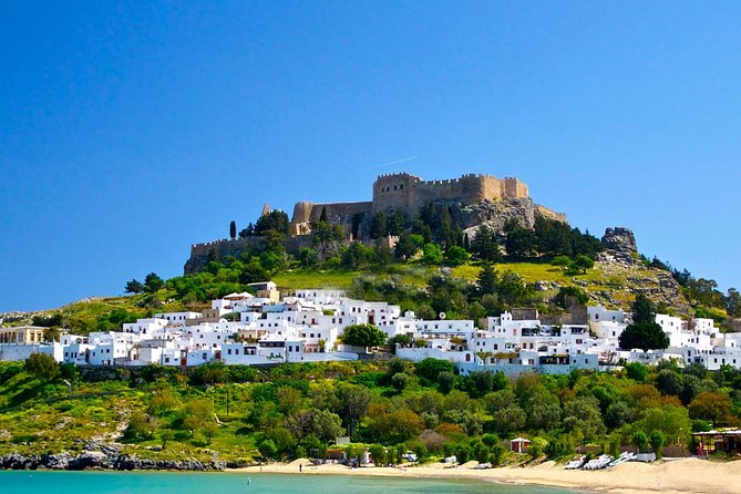 BEST of RHODES & LINDOS - HALF DAY GUIDED PRIVATE GROUP TOUR - up to 19 People