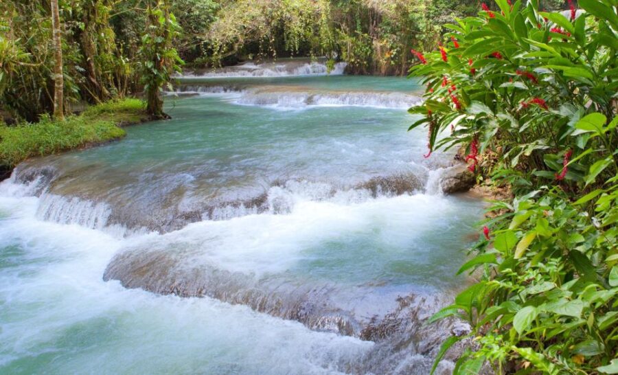 Blue Hole, Dunns River Falls & Luminous Lagoon Tour
