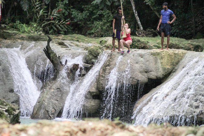 Blue Hole & Dunns River Falls With Lunch From Negril