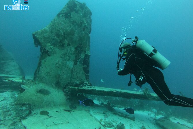 Boat Dive Shipwreck/ Airplanes/ Reef /2 Tanks