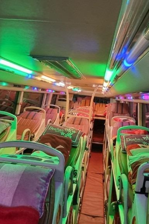 Bus Cat Ba Island to Ha Giang City by Sleeping Bus.