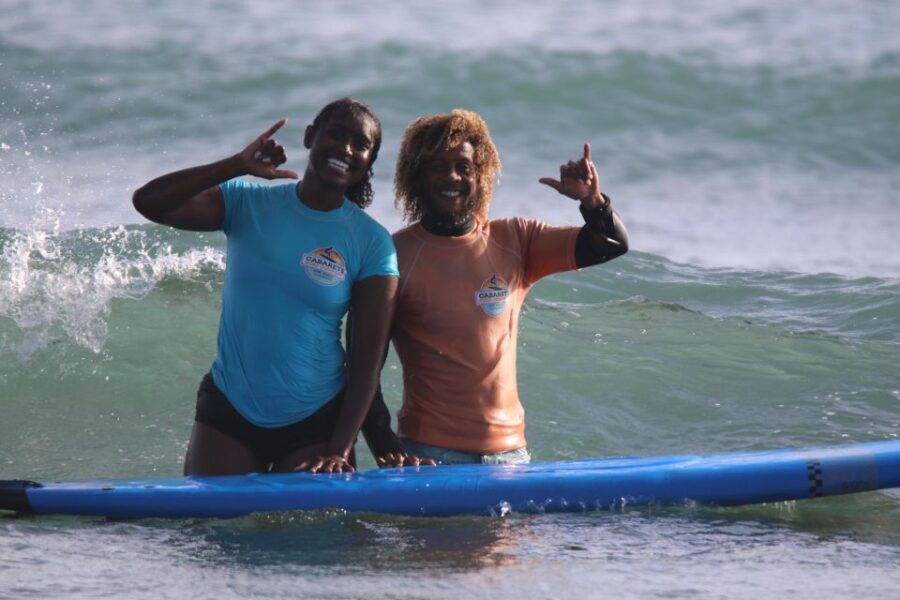 Cabarete: Surfing Lesson at Beautiful Beach Playa Encuentro!