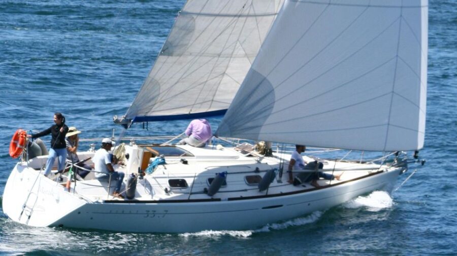 Cagliari: Sailing Tour to Devil's Saddle Aboard Merak
