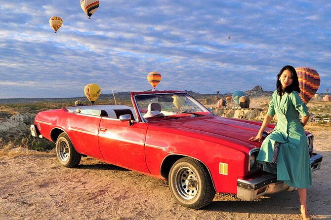Cappadocia Classic Car Experince Sunrise, Sunset & Daytime Tour