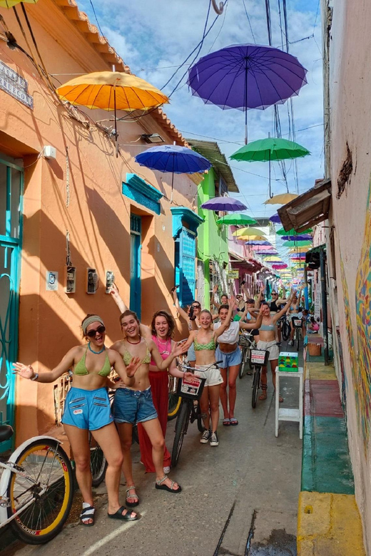 Cartagena: Bike Tour of the Old Town + Flavor Tasting