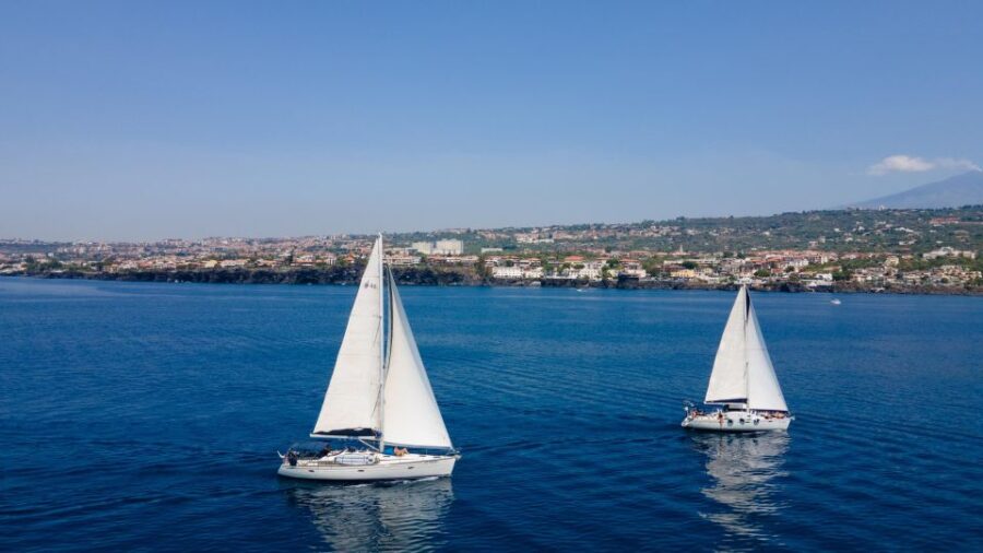 Catania: Cyclops Coast Sailboat Tour With Snorkel & Prosecco