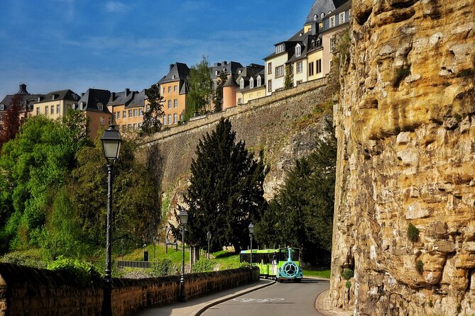City Train in the Old Town of Luxembourg