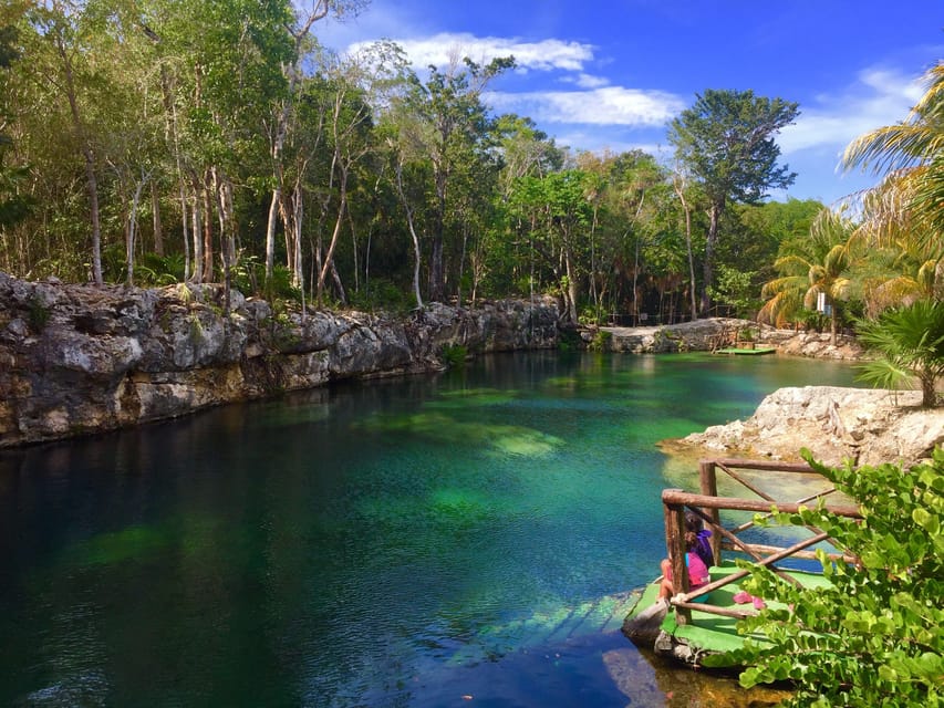 Combo: Cenote Casa Tortuga and Shopping Tour