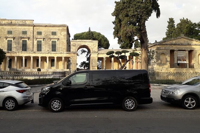 Corfu Airport or Port to Corfu Areas Private Transfer