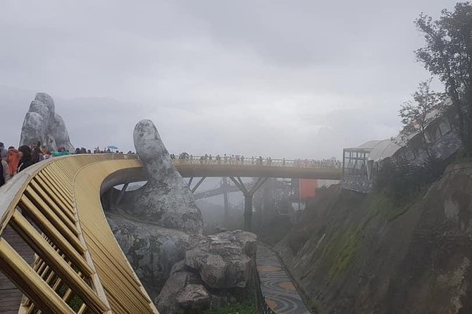 Cruiseship Trip From TIEN SA or CHAN MAY Port to GOLDEN BRIDGE & DA NANG City